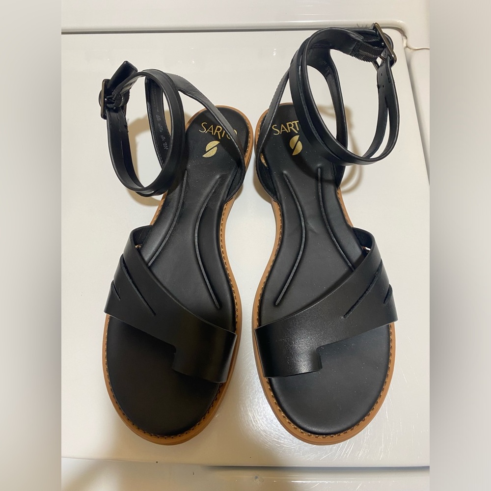 Sarto Black Sandals ~ Size. 11 M ~ worn once